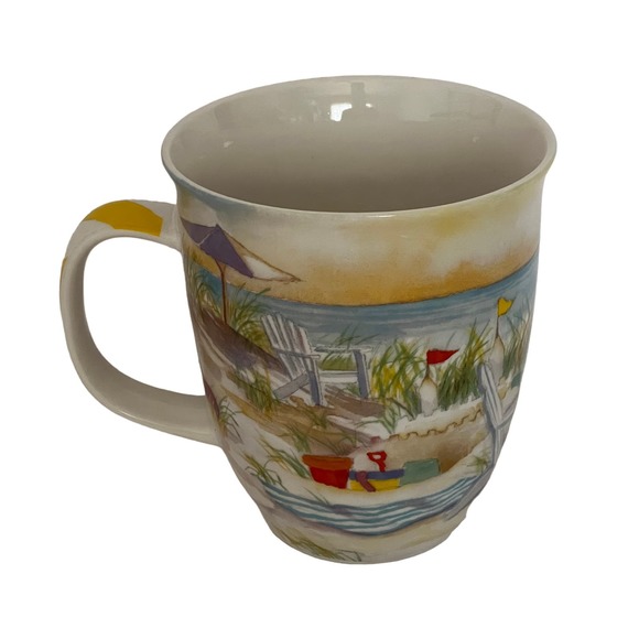 Tybee Island Georgia Coffee Mug - Cape Shore Beach Design by Kristin Stashenko - Picture 8 of 8